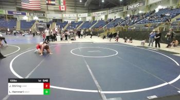 109 lbs Consolation - Jacob Stirling, Camel Kids vs Lincoln Hemmert, Western Colorado WC