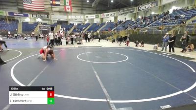 109 lbs Consolation - Jacob Stirling, Camel Kids vs Lincoln Hemmert, Western Colorado WC