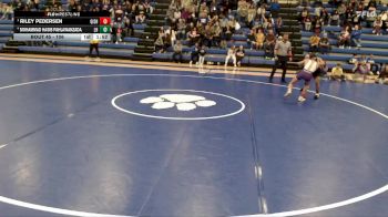 106 lbs Semifinal - Riley Pedersen, Grand Island vs Mohammad Hasib Pahlawanzada, Lincoln High
