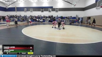 138 lbs Cons. Round 3 - Mason James, Riverside vs Aiden Damm, Mt. Spokane