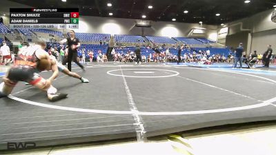 120-126 lbs Rr Rnd 1 - Paxton Shultz, Smith Wrestling Academy vs Adam Daniels, Paris Wrestling Club