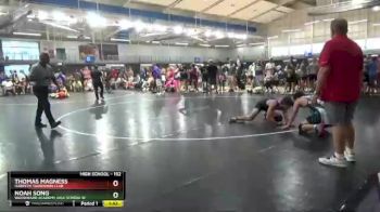 152 lbs Champ. Round 2 - Noah Song, Woodward Academy High School W vs Thomas Magness, Harpeth Takedown Club