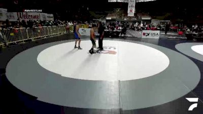 All Cadet Boys Freestyle Lower - 126 lbs Champ. Round 1 - Jiovanni Pantoja, Vanguard Wrestling vs Adrian Gasca