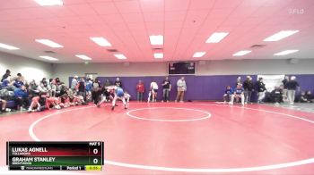 126 lbs Cons. Round 2 - Lukas Agnell, Tullahoma vs Graham Stanley, Brentwood