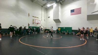 132 lbs Round 4 (6 Team) - Joel BW POW Baxter, Thermopolis vs Cash Cowden, Buffalo High