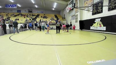 145 lbs 5th Place - Sydelle Vaughn, Skiatook Girls High School vs Arden Jellen, Rogers High School Girls