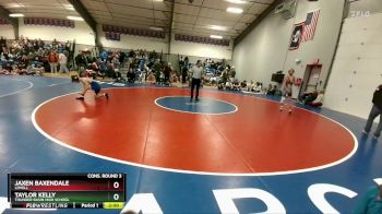 126B Cons. Round 3 - Taylor Kelly, Thunder Basin High School vs Jaxen Baxendale, Lovell