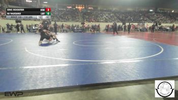 118 lbs Consi Of 64 #2 - Eric Rooster, Henryetta Knights Wrestling Club vs RJ Vazquez, Lawton, MacArthur Ok