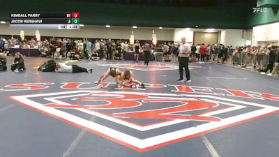 138 lbs Round Of 128 - Kimball Parry, WY vs Jacob Kershaw, LA