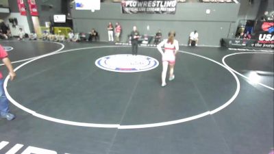 140 lbs Aeryn Cox, SAWA - Sacramento Area Wrestling Association vs Ayla Hernandez, SJWA - San Joaquin Wrestling Association