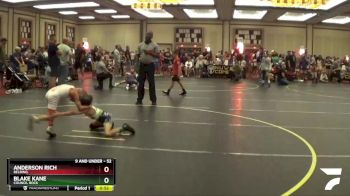 52 lbs Semifinal - Blake Kane, Council Rock vs Anderson Rich, Belding