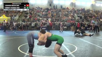 130 lbs Cons. Round 5 - Emmitt Thomas SW2, Huntington vs Xzavior Beach SW3, Disabato