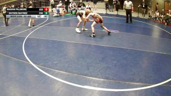 93 lbs 5th Place Match - Zayden Maynez, Fallon Outlaws Wrestling Club vs Mason Fillmore, Agon