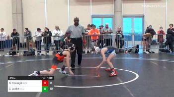 85 lbs Prelims - Nate Consigli, Maine Trappers MS vs Caleb Ludke, Level Up MS