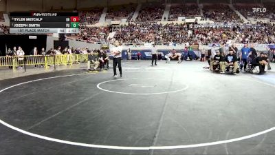 157-D2 1st Place Match - Jozeph Smith, Pueblo High School vs Tyler Metcalf, Deer Valley High School