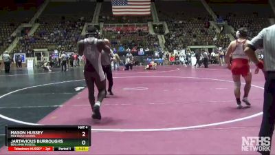 182 lbs Quarterfinal - Jartavious Burroughs, Benjamin Russell vs MASON HUSSEY, Pike Road School