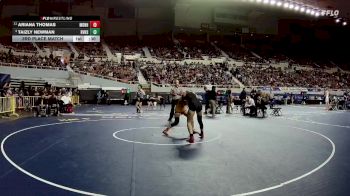 126-D2 3rd Place Match - Ariana Thomas, Marcos De Niza High School vs Taizly Newman, Round Valley High School