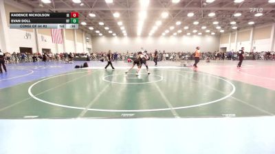 138 lbs Consi Of 64 #2 - Kadence Nickolson, DE vs Evan Doll, NY
