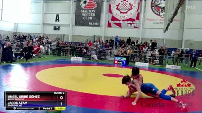 44kg Round 2 - Ángel Uribe Gómez, Black Bears WC vs Jacob Azam, Riverdale WC