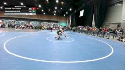 126 lbs Cons. Round 1 - Carson Fiebusch, Basha vs Daylen Patterson, Garza