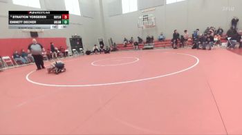 106 lbs Cons. Semi - Emmett Decker, Arlington vs Stratton Yorgesen, Royal