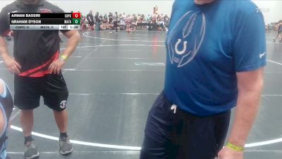 73 lbs Round 3 (4 Team) - Arman Bassiri, Captial City WC vs Graham Dyson, Mat Assassins White