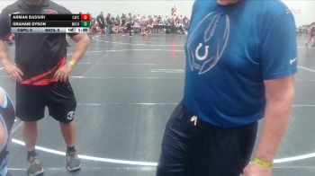 73 lbs Round 3 (4 Team) - Arman Bassiri, Captial City WC vs Graham Dyson, Mat Assassins White