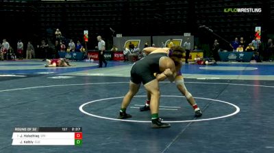 197 lbs Round of 32 - Jacob Holschlag, Northern Iowa vs John Kelbly, Cleveland State