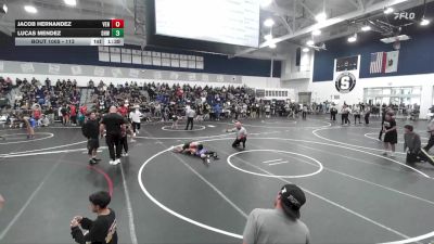 113 lbs Champ. Round 1 - Lucas Mendez, Dark Horse Wrestling vs Jacob Hernandez, Ventura