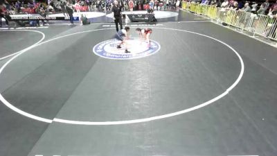 87 lbs Cons. Semis - Khali O'Neil, Team Thunder Wrestling Club vs Samantha Sandoval-Reyes, Delta Wrestling Club
