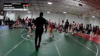 125 lbs Round 3 (4 Team) - Olivia Guzman, Pride WC vs Lydia Lentz, Slick Chicks