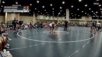 125 lbs Semis & 1st Wb (8 Team) - Leighton Dempsey, Brother Melchior vs Jon Miller Rogers, Alabama Elite Black