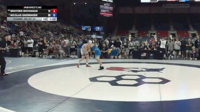 126 lbs Champ. Rd Of 32 - Brayden Buchanan, Vermont vs Nicolas Enzminger, North Dakota