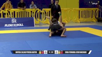 Erika Fernanda Jesus Machado vs Mayssa Caldas Pereira Bastos 2025 Pan IBJJF Jiu-Jitsu No-Gi Championship