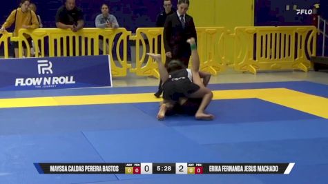 Erika Fernanda Jesus Machado vs Mayssa Caldas Pereira Bastos 2025 Pan IBJJF Jiu-Jitsu No-Gi Championship