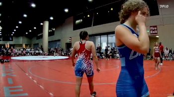 130 lbs Round 1 (4 Team) - Cera Hinson, Patriots WC Red vs Olivia Goldsmith, TWA #2