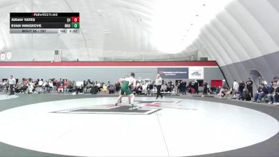 197 lbs Champ. Round 1 - Judah Yates, Quincy vs Evan Wingrove, Ohio