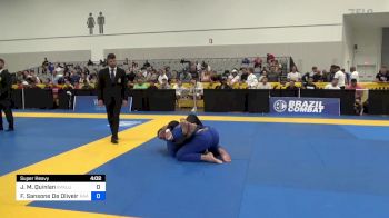 James M. Quinlan vs Felipe Sansone De Oliveira 2024 World Masters IBJJF Jiu-Jitsu Championship