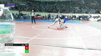 87 lbs Round Of 16 - Mason Hoffman, El Reno vs Roman Tyler, Berryhill High School