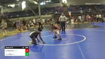 102 lbs Round Of 16 - Brantz Bateman, Marlow Outlaws vs Javin Jackson-Bey, Whitted Trained