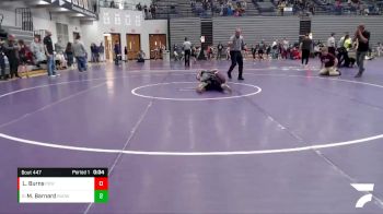 83-90 lbs Quarterfinal - Mason Barnard, RHYNO ACADEMY Of WRESTLING vs Lane Burns, PAWS Elite Wrestling