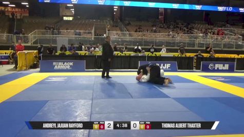 Thomas Albert Thaxter vs Andreyl Jajuan Rayford 2025 Pan Jiu Jitsu IBJJF Championship