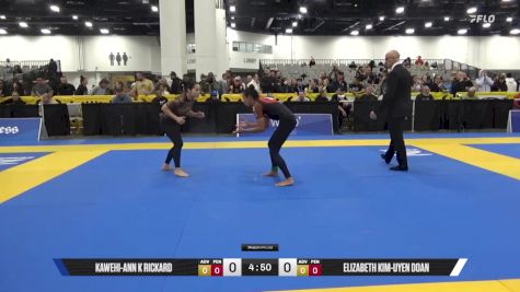Elizabeth Kim-Uyen Doan vs Kawehi-Ann K Rickard 2025 World IBJJF Jiu-Jitsu No-Gi Championship