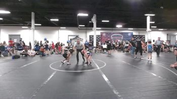 48-52 lbs Cons. Semi - Jonathan Augustin, Drillmasters vs Tripp Harmon, NC Wrestling Factory