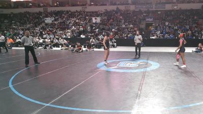 Girls 130 lbs 1st Place Match - Sophia Rimbert, Volcano Vista vs Olivia Brody, West Mesa