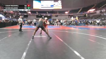 7A 285 lbs Cons. Semi - Logan Treadwell, Thompson HS vs Jayden Milledge, Prattville