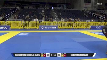 Karoline Caramori vs Maria Ruffatto 2025 Pan IBJJF Jiu-Jitsu No-Gi Championship