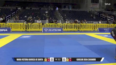 Karoline Caramori vs Maria Ruffatto 2025 Pan IBJJF Jiu-Jitsu No-Gi Championship