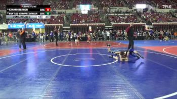 70 lbs Cons. Round 2 - Ethan Sterner, Havre Wrestling Club vs Bentlee Schwartzmiller, Mine Yard Dogs Wrestling Club