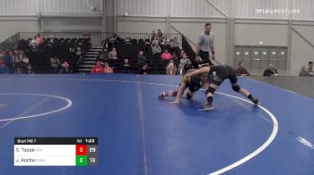 110 lbs Final - Colby Tappe, Team USA vs Johnathan Rocha, POWA